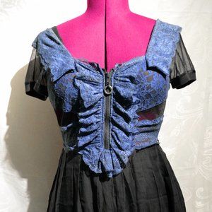 Blue Lace Dress CHRISTOPHER KANE for TOPSHOP